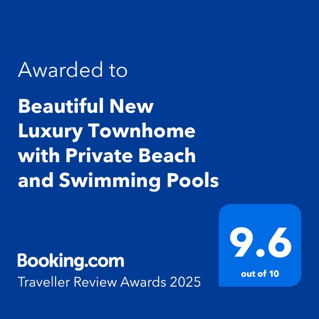 Beautiful New Luxury Townhome With Private Beach And Swimming Pools Ruskin Luaran gambar